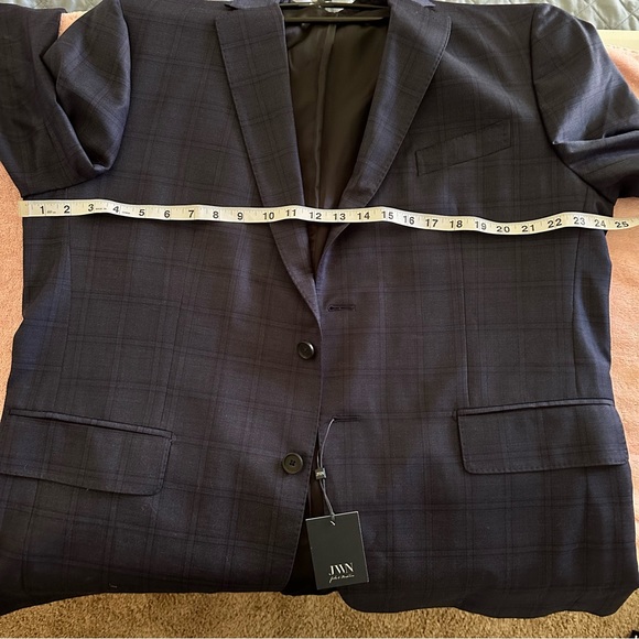 NWT JWN Wool Windowpane Sport Coat Blazer - Picture 14 of 15